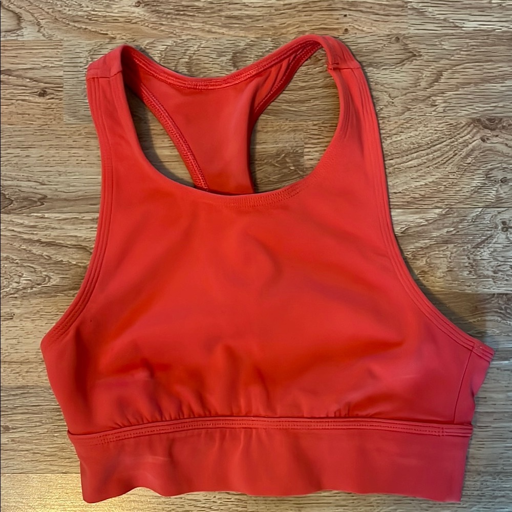 Aerie/sports bra/orange/S/great condition but found spot